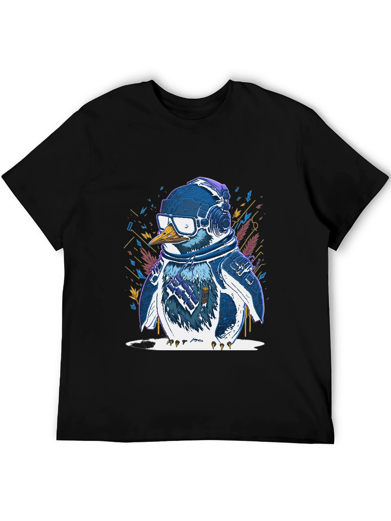 Penguin DJ Graphic Tee - Cool & Trendy