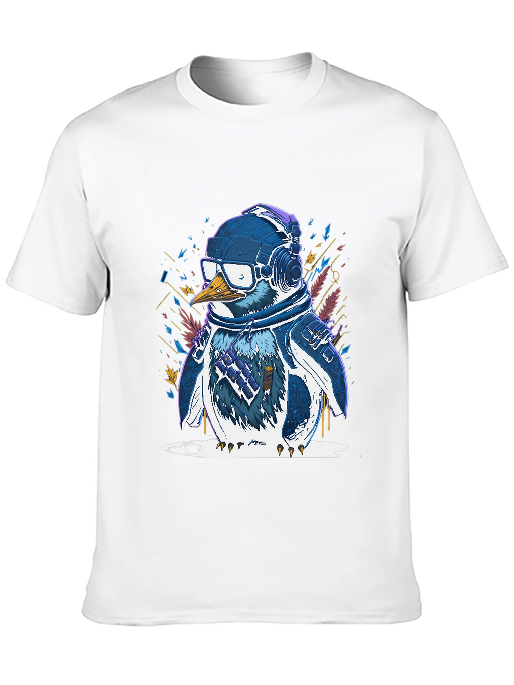 Penguin DJ Graphic Tee - Cool & Trendy