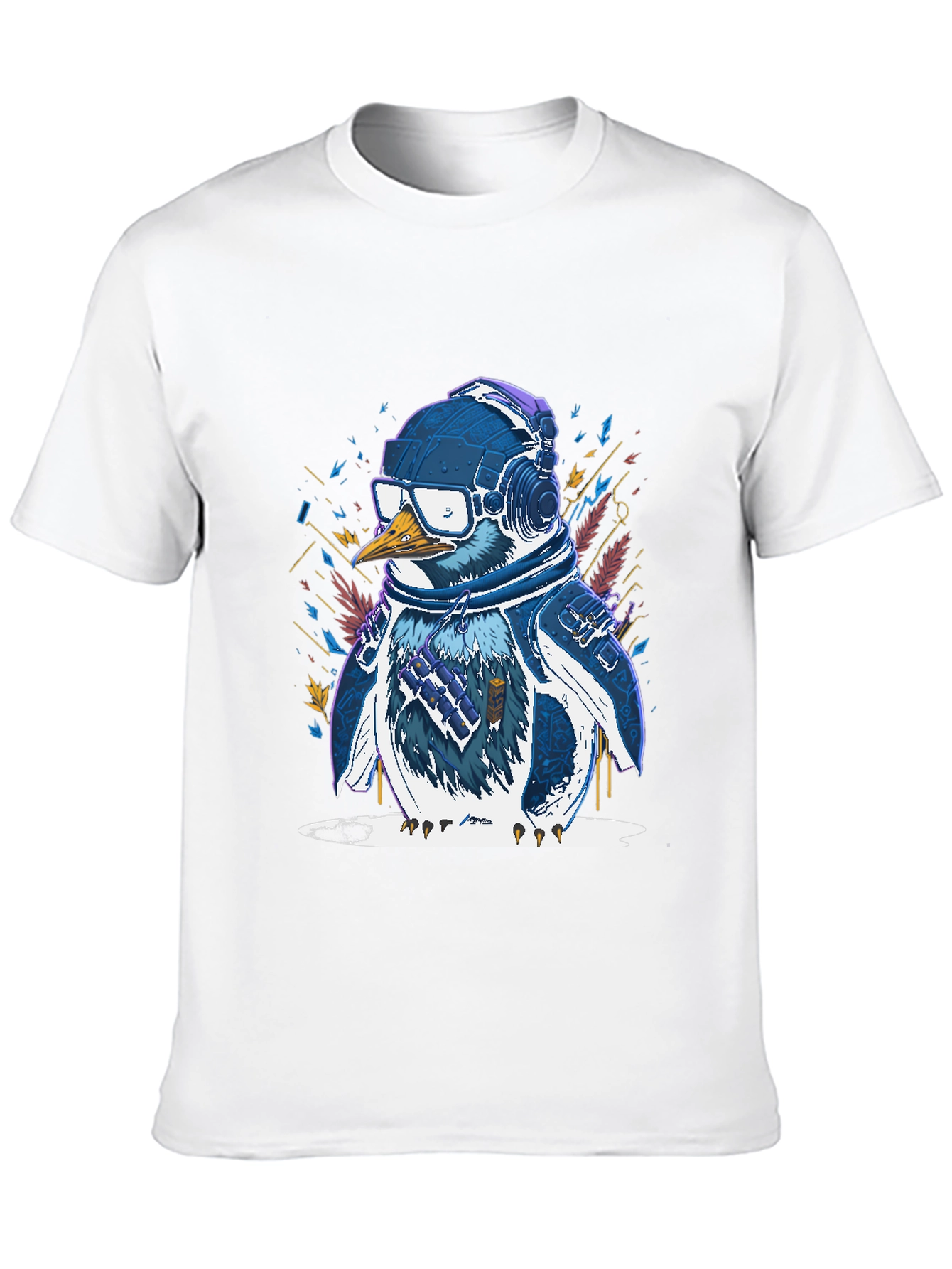 Penguin DJ Graphic Tee - Cool & Trendy