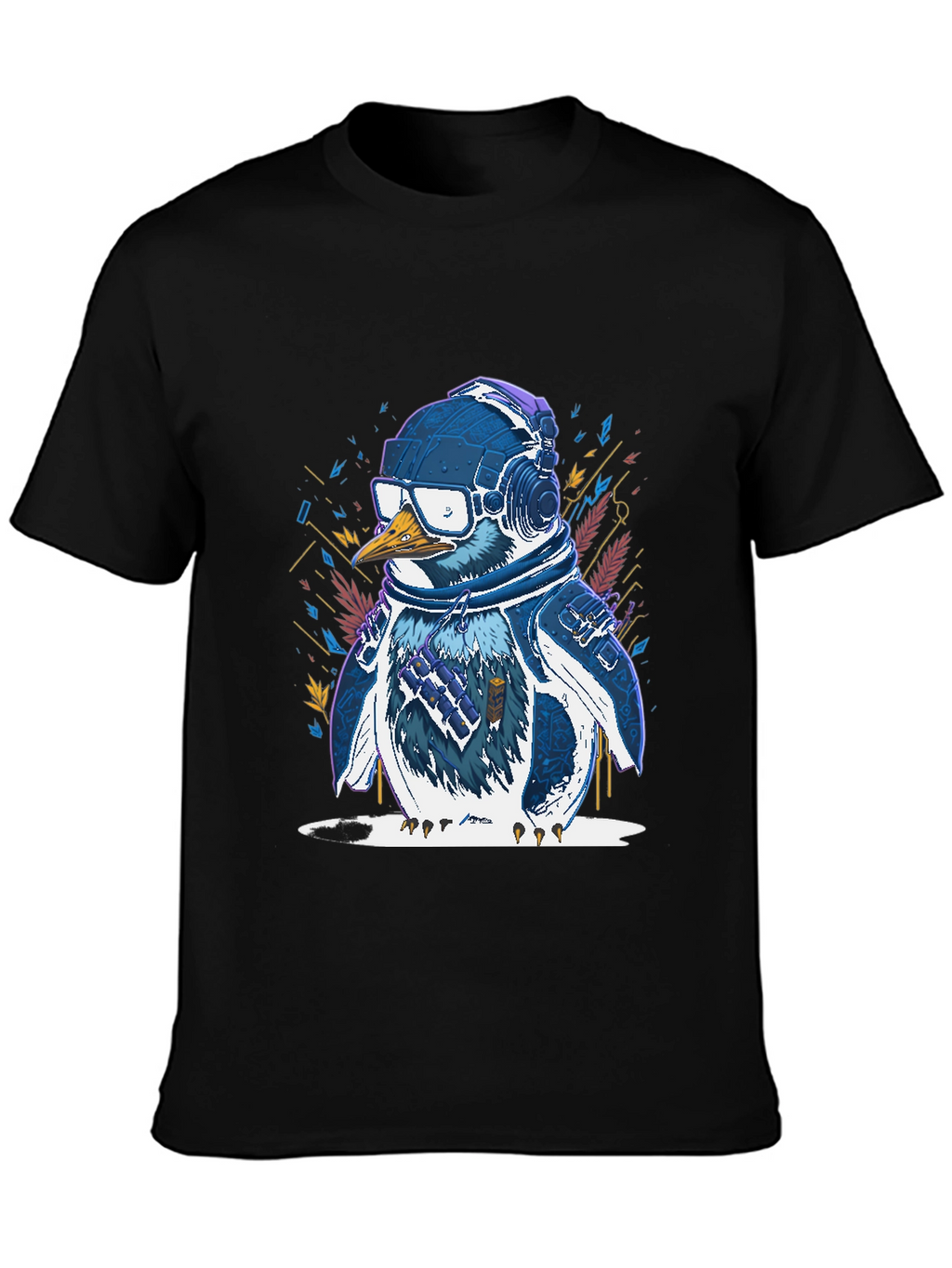Penguin DJ Graphic Tee - Cool & Trendy
