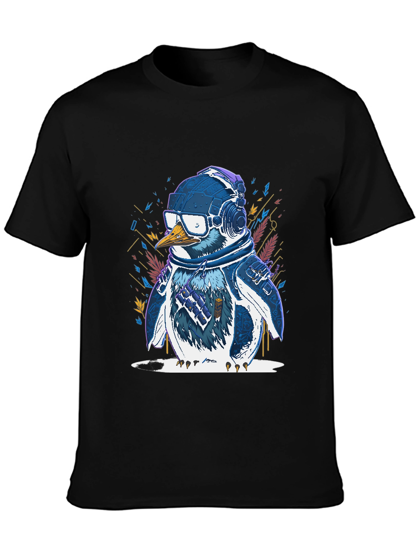 Penguin DJ Graphic Tee - Cool & Trendy