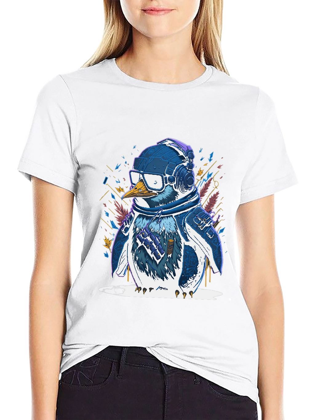 Penguin DJ Graphic Tee - Cool & Trendy