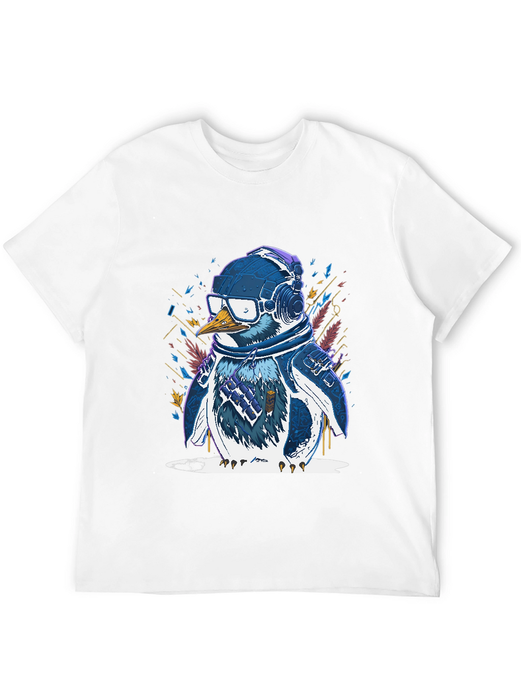 Penguin DJ Graphic Tee - Cool & Trendy