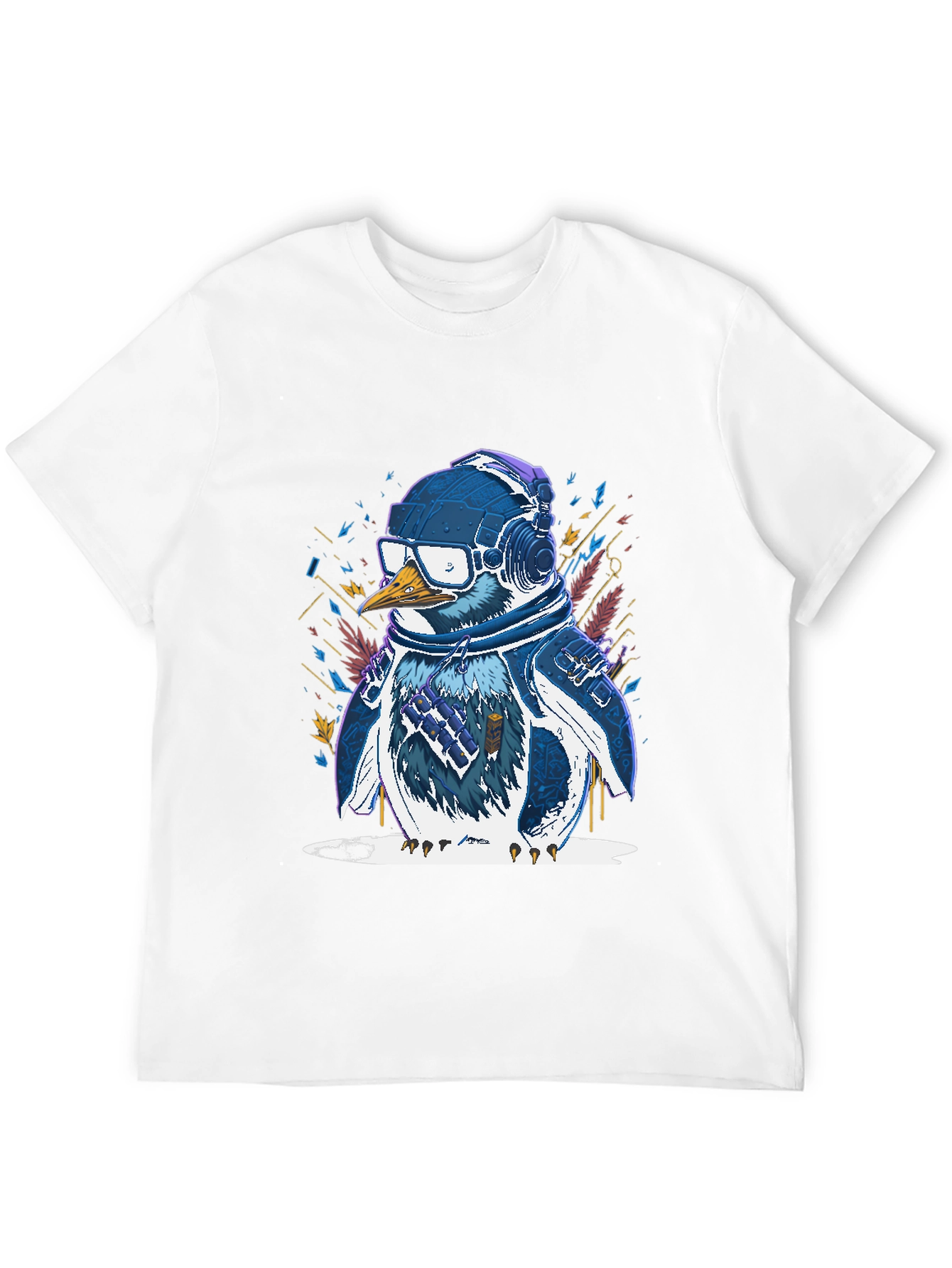 Penguin DJ Graphic Tee - Cool & Trendy