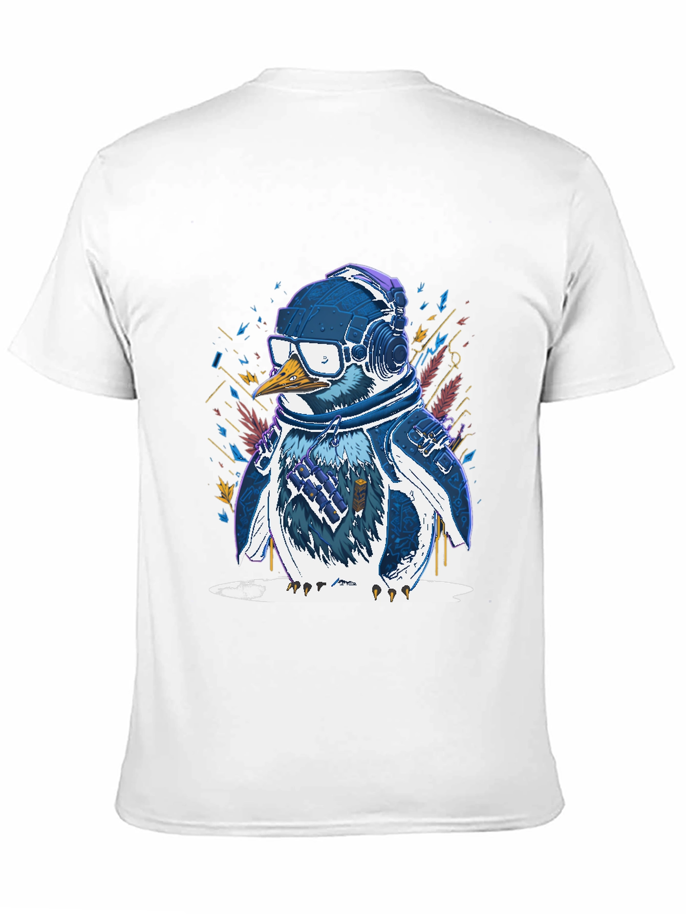 Penguin DJ Graphic Tee - Cool & Trendy