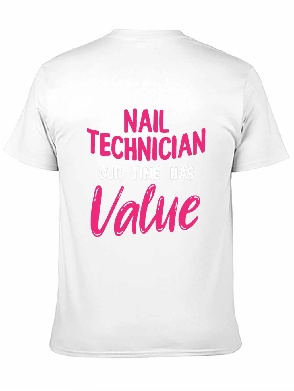 Nail Technician Value T-Shirt - Black