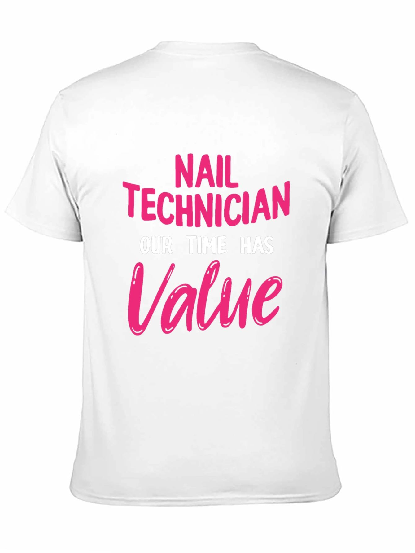 Nail Technician Value T-Shirt - Black