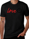 Love IT T-Shirt - Black Crew Neck Tee