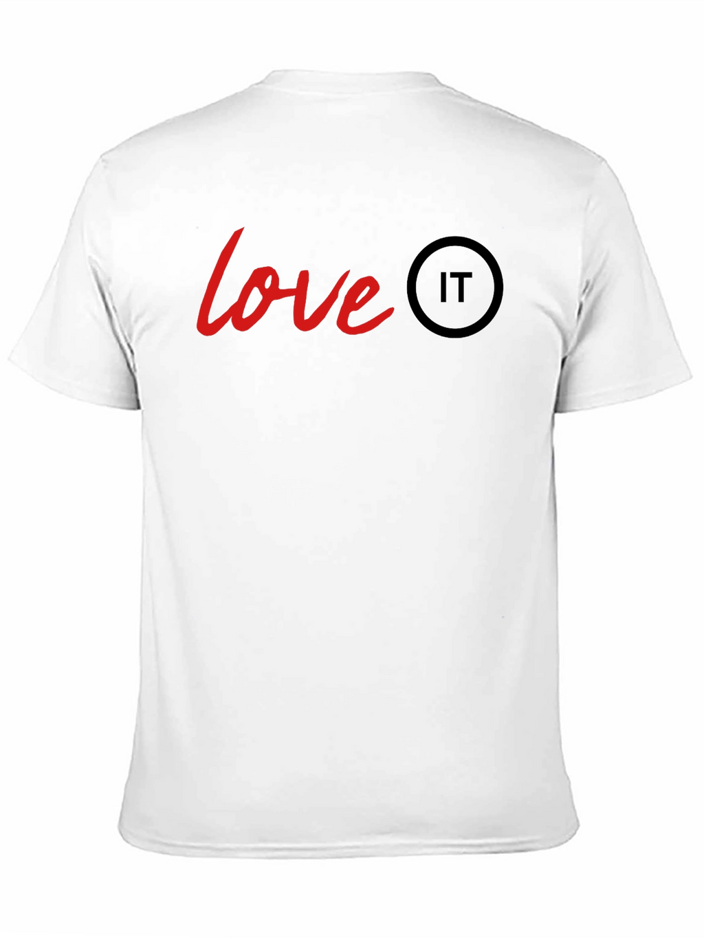 Love IT T-Shirt - Black Crew Neck Tee