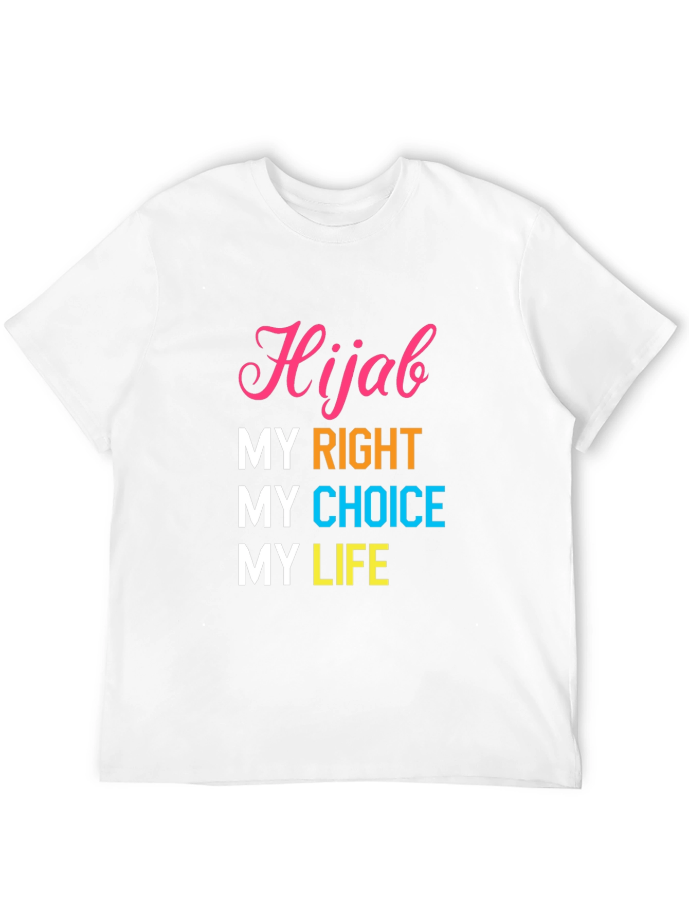 Hijab My Right My Choice T-Shirt