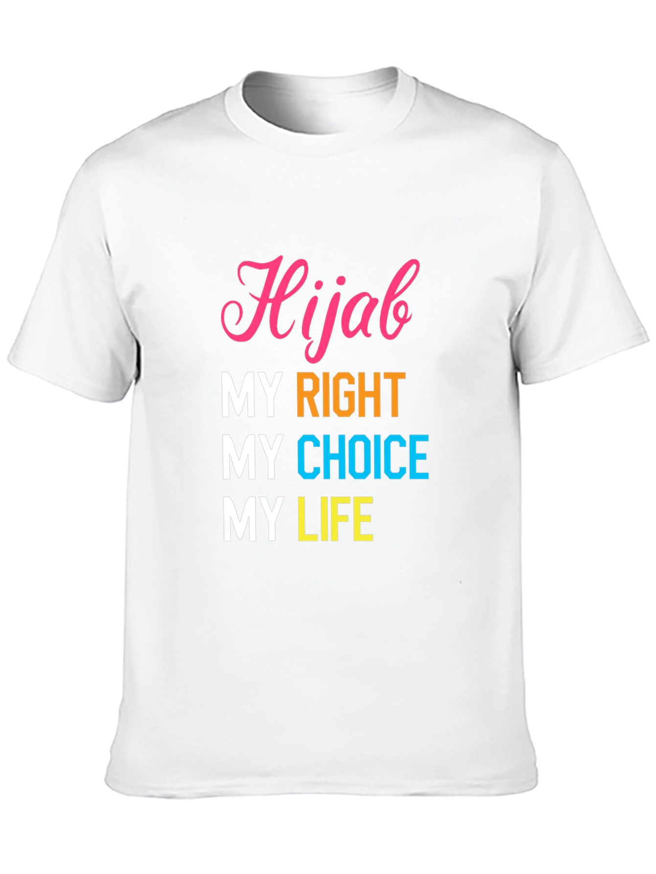 Hijab My Right My Choice T-Shirt