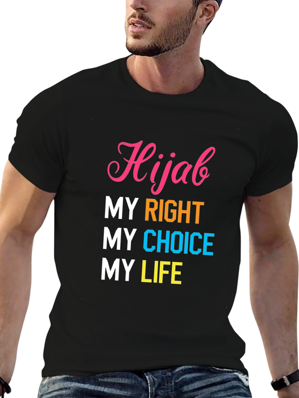 Hijab My Right My Choice T-Shirt