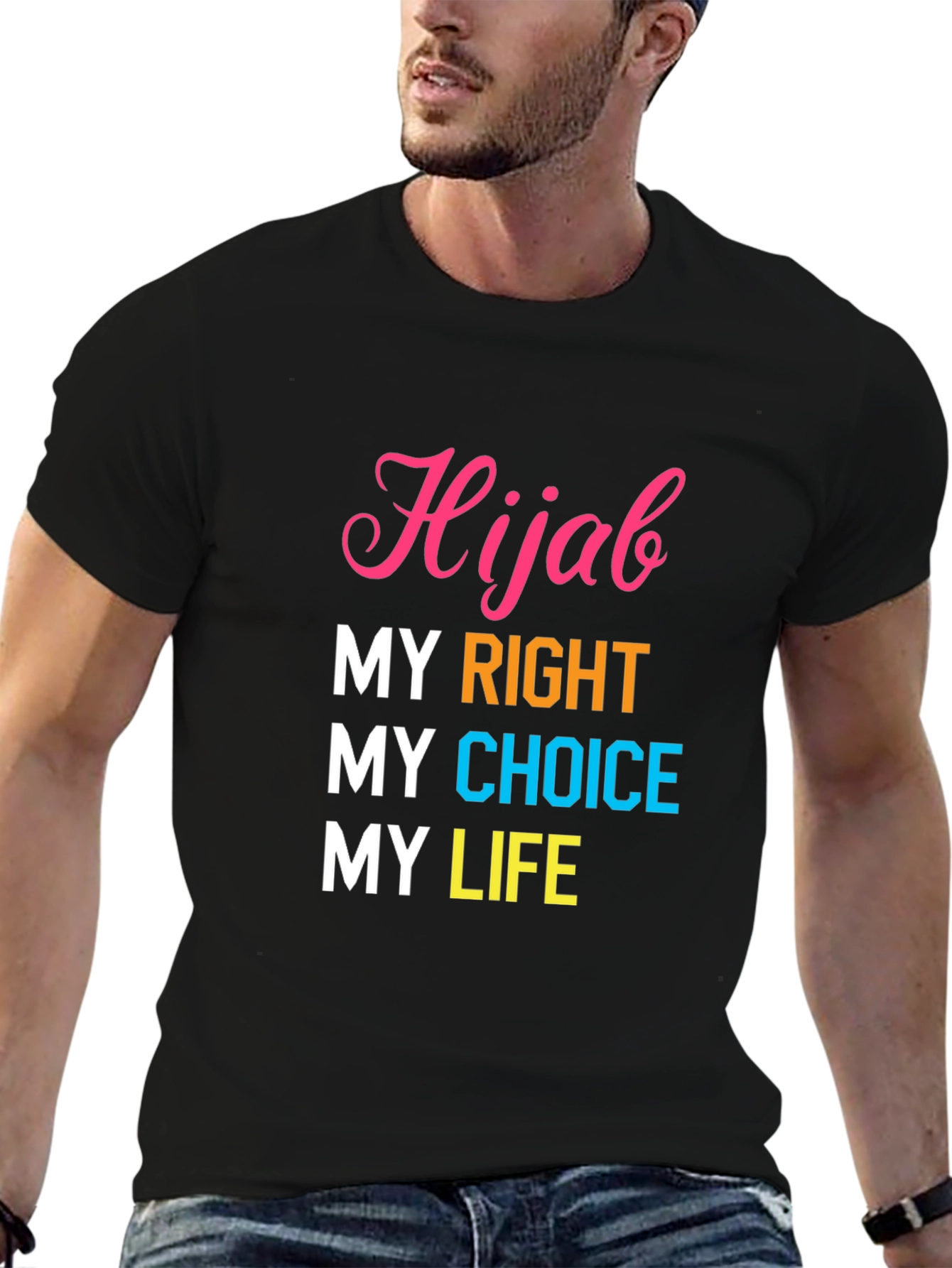 Hijab My Right My Choice T-Shirt