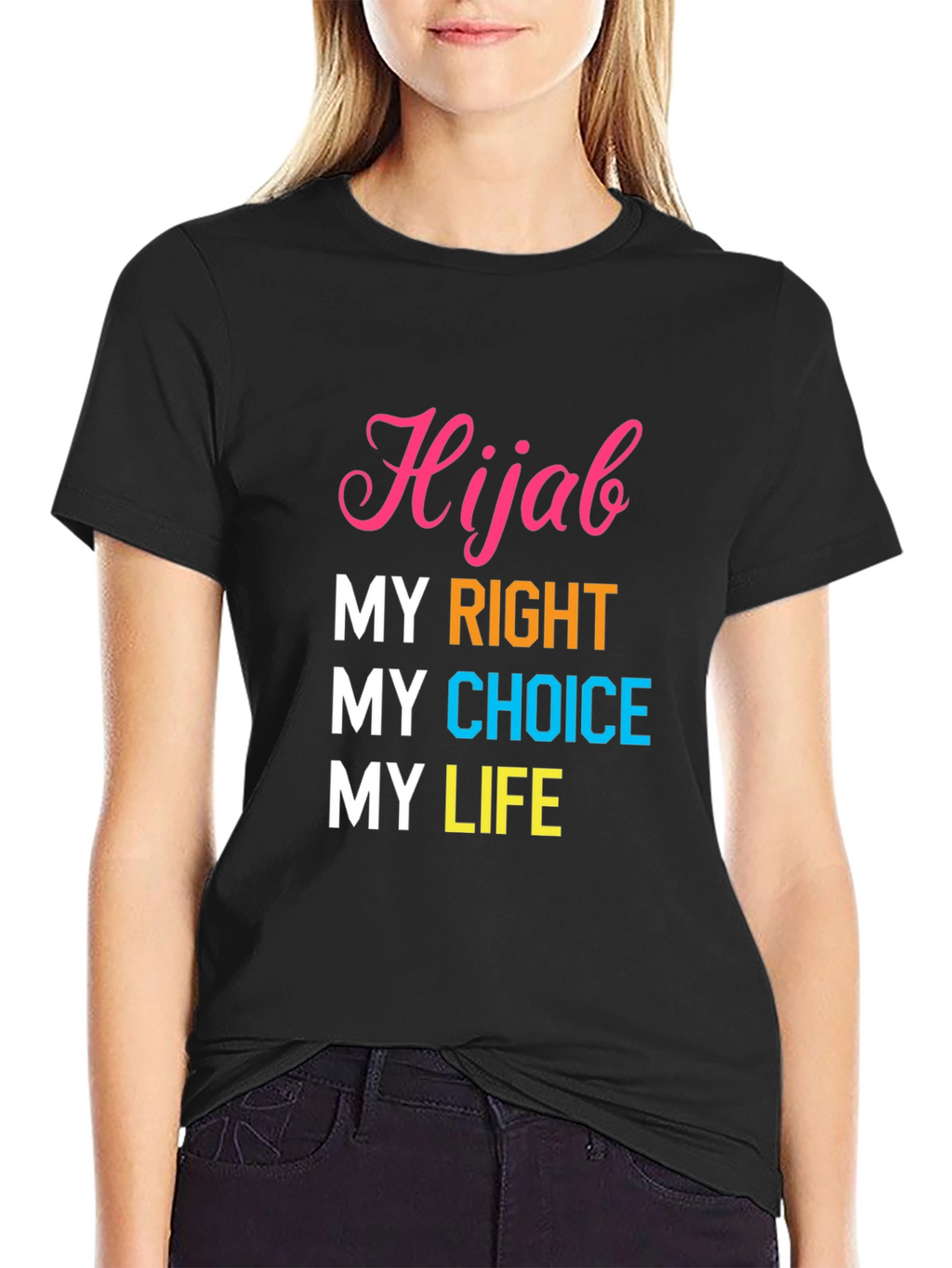Hijab My Right My Choice T-Shirt