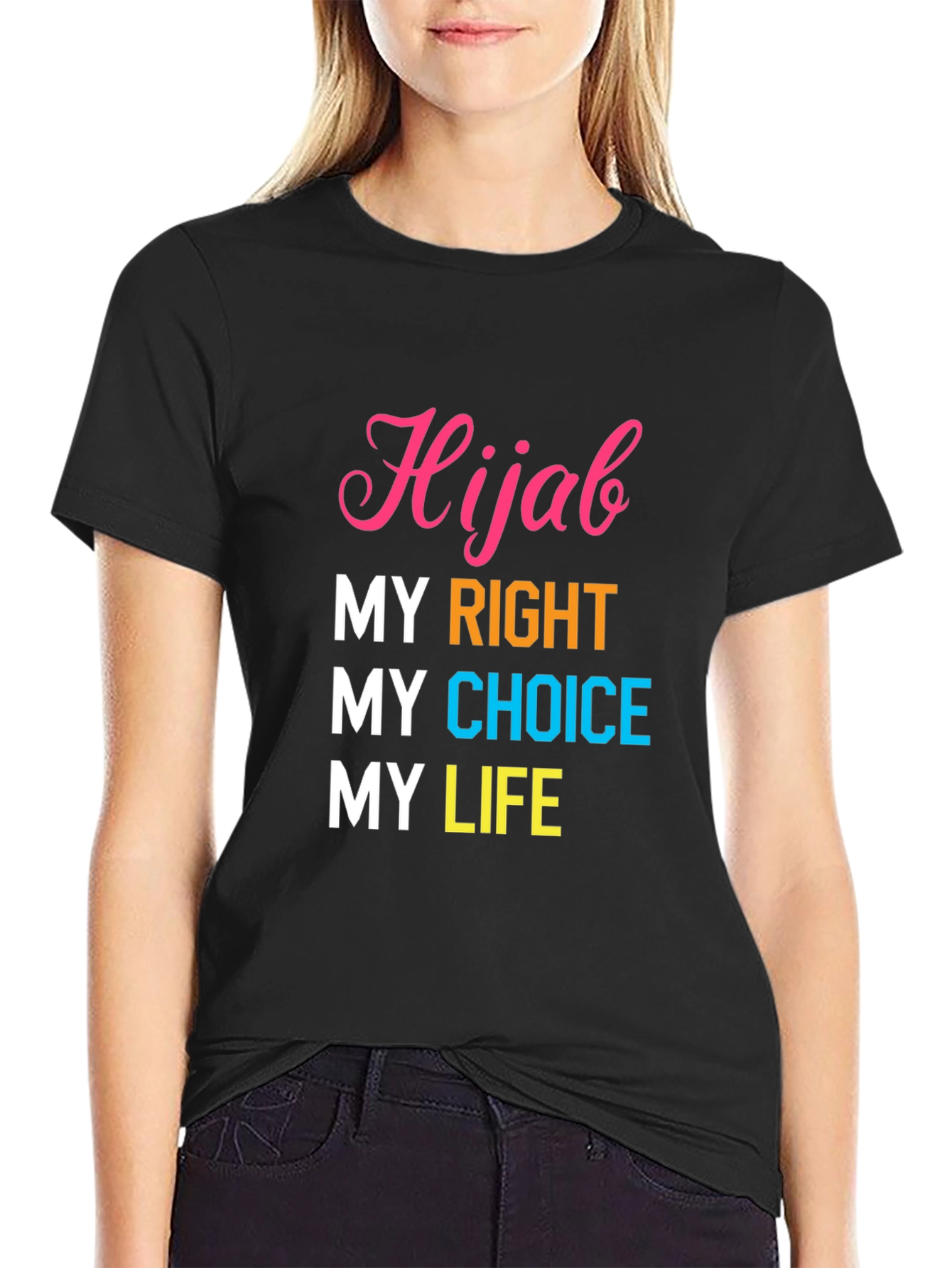 Hijab My Right My Choice T-Shirt