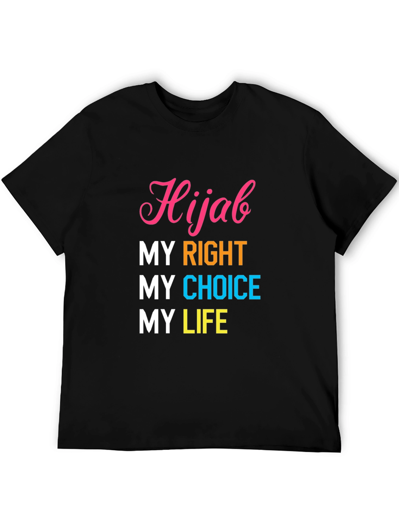 Hijab My Right My Choice T-Shirt