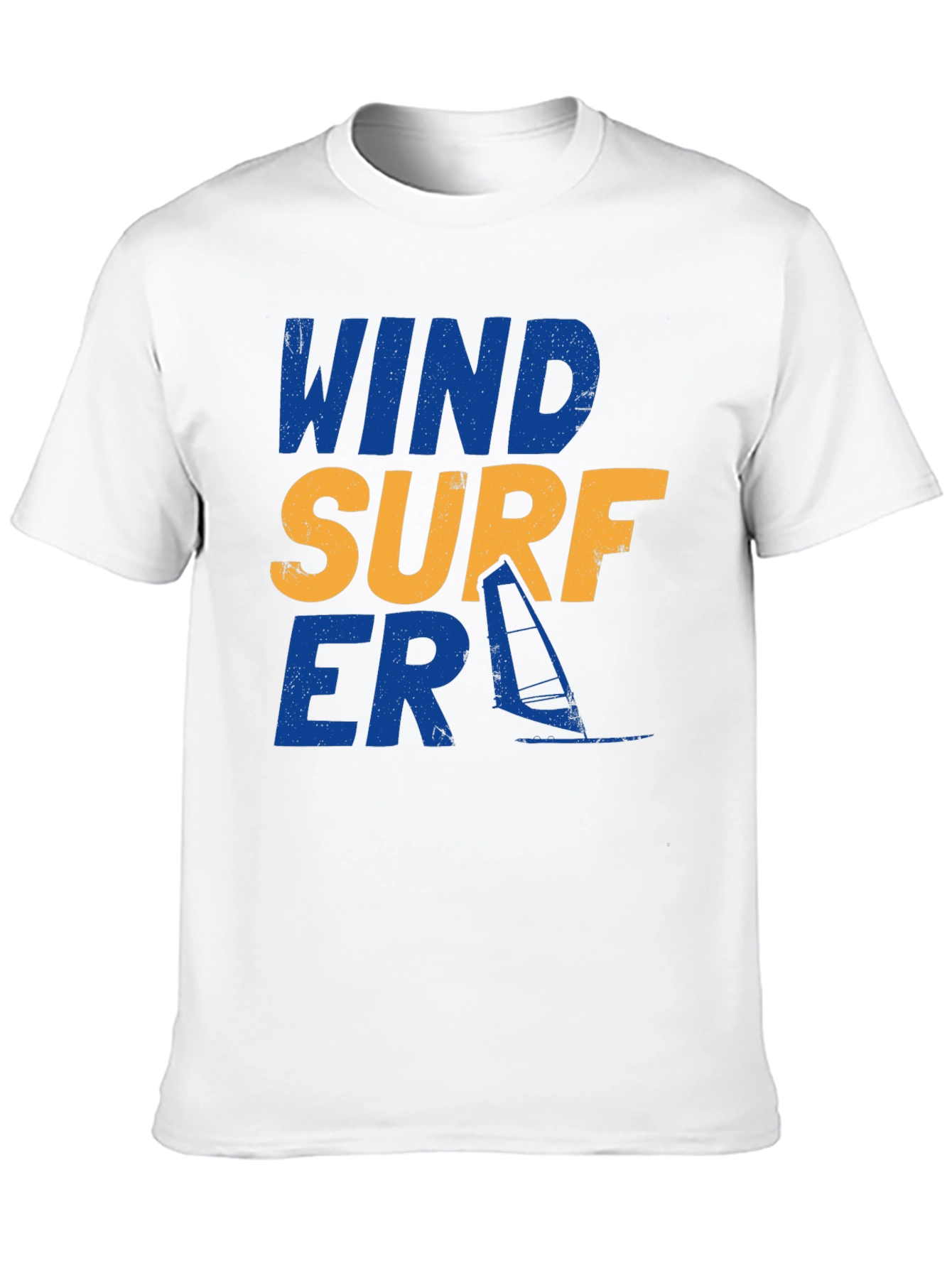 Wind Surfer Graphic Tee - Black