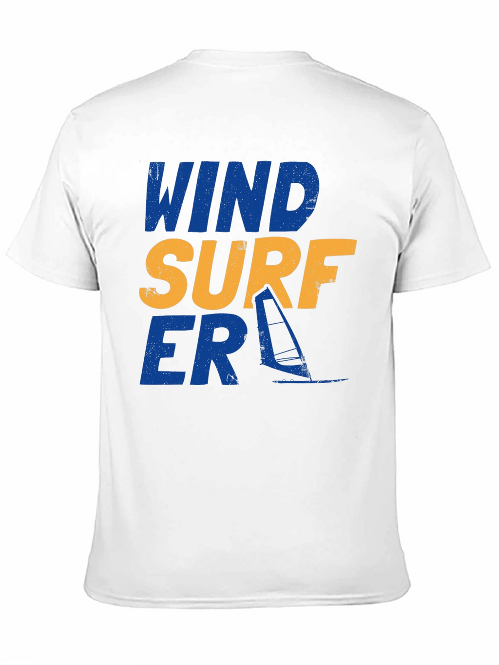 Wind Surfer Graphic Tee - Black