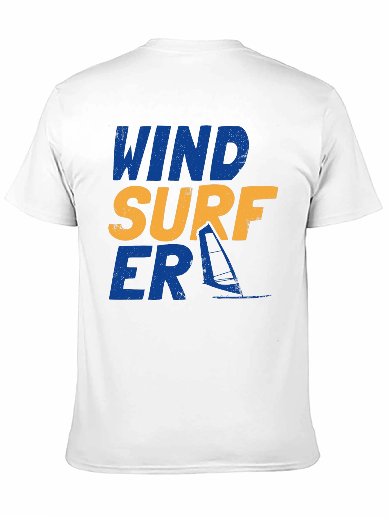 Wind Surfer Graphic Tee - Black