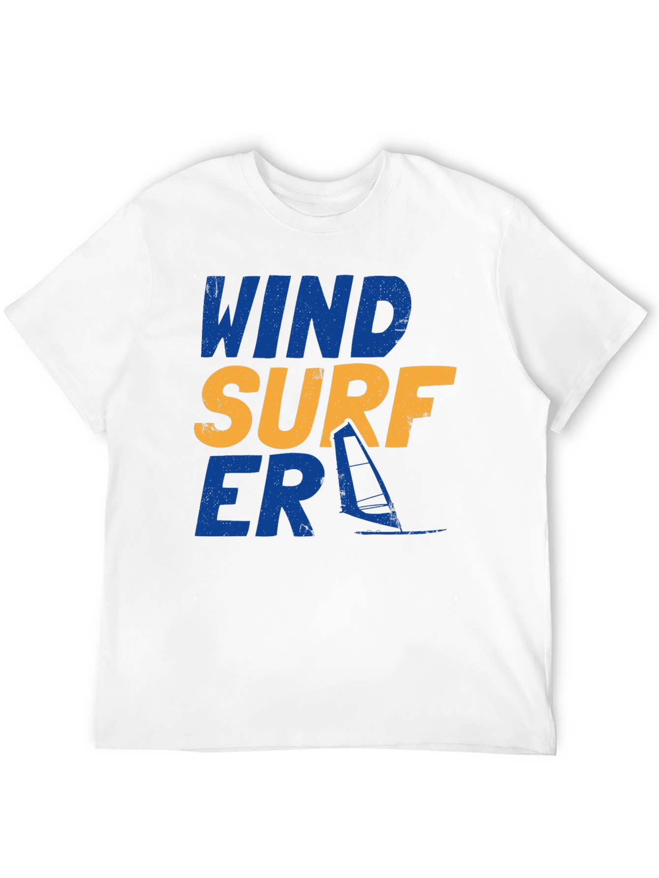 Wind Surfer Graphic Tee - Black