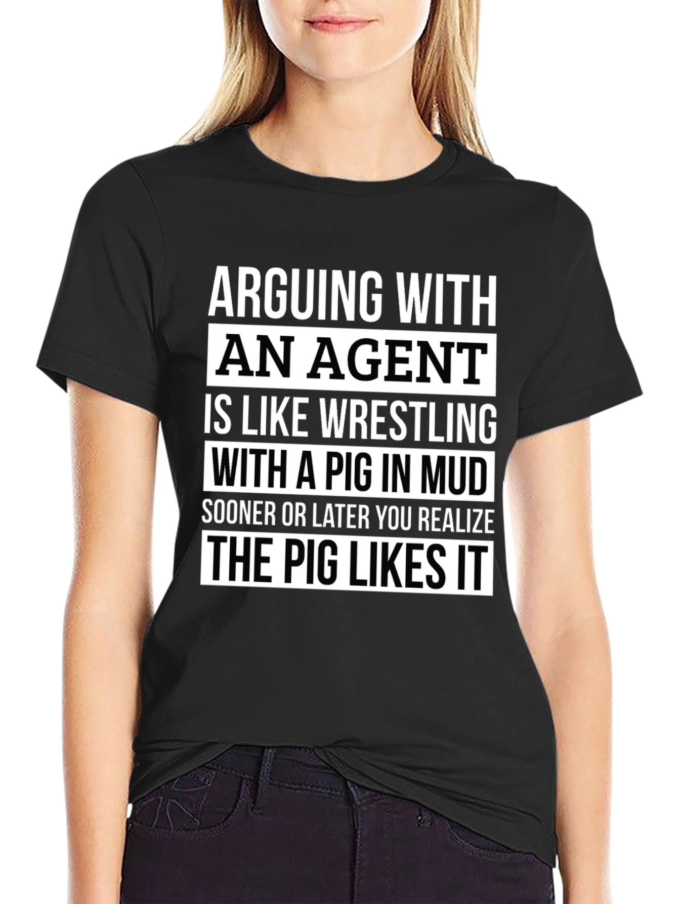 Arguing with an Agent T-Shirt