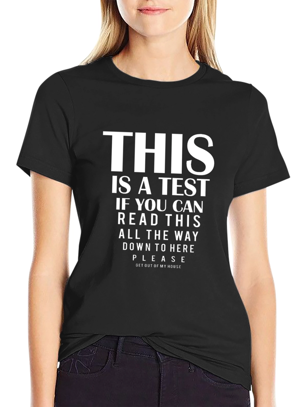 Funny This is a Test Graphic Tee