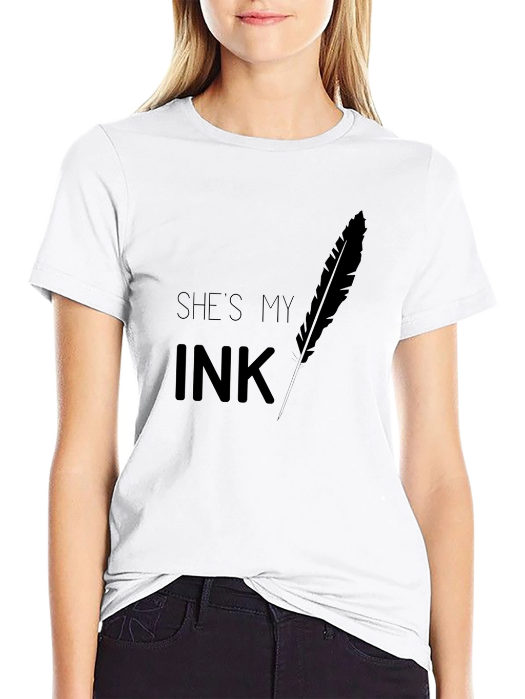 Shes My Ink Matching Couple T-Shirt