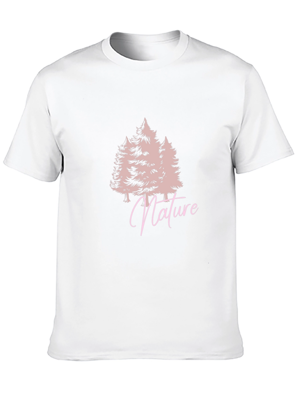 Nature Trees Black T-Shirt