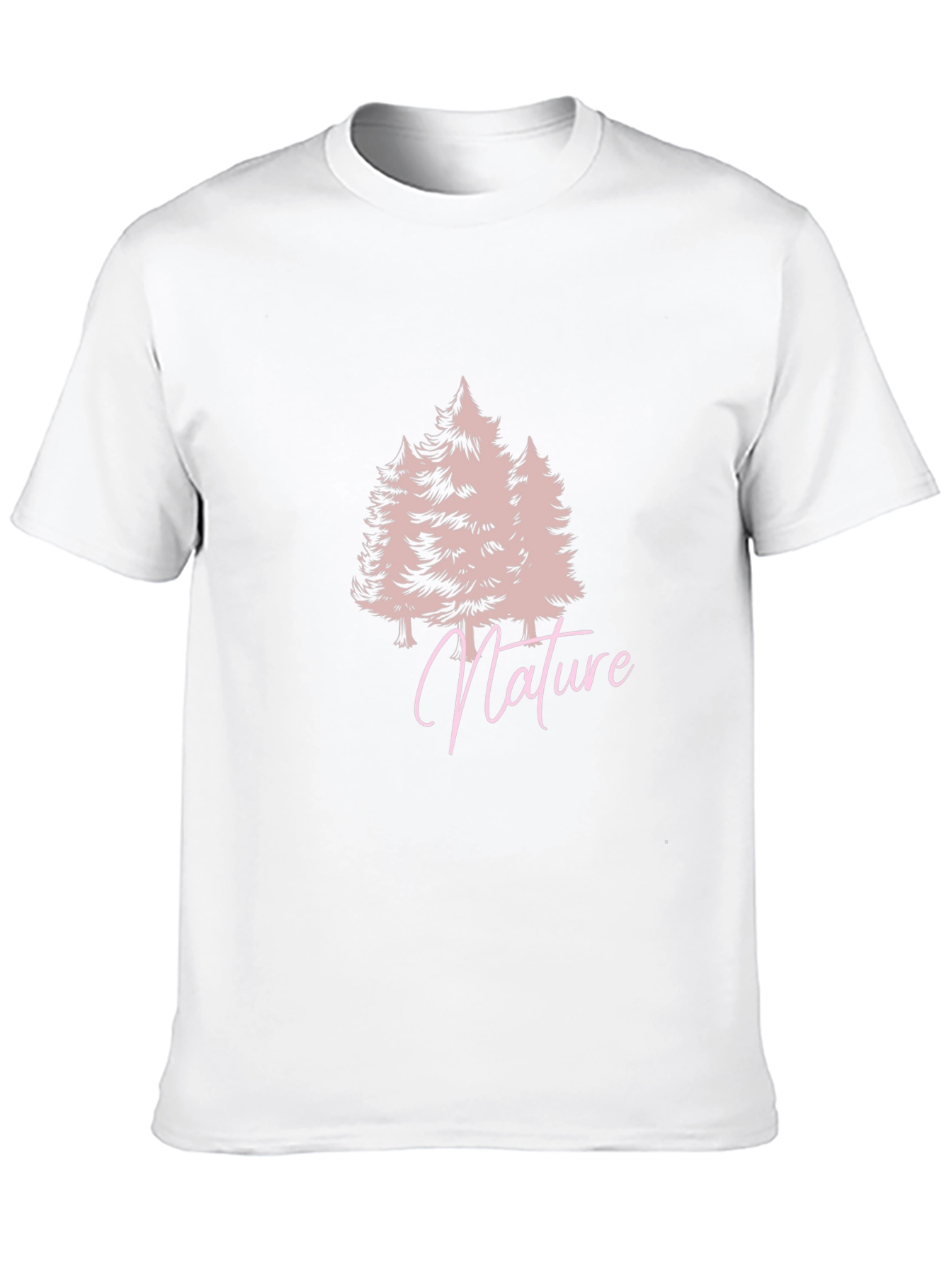 Nature Trees Black T-Shirt