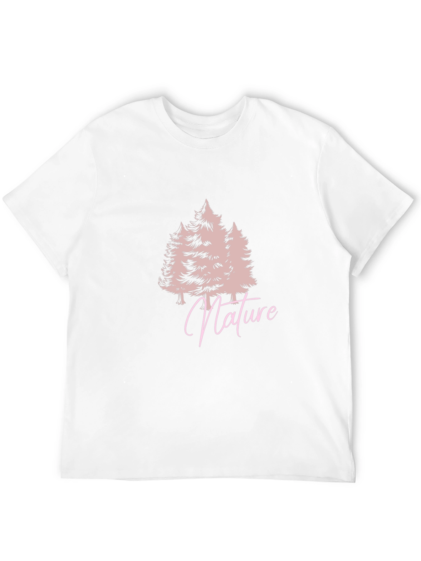 Nature Trees Black T-Shirt