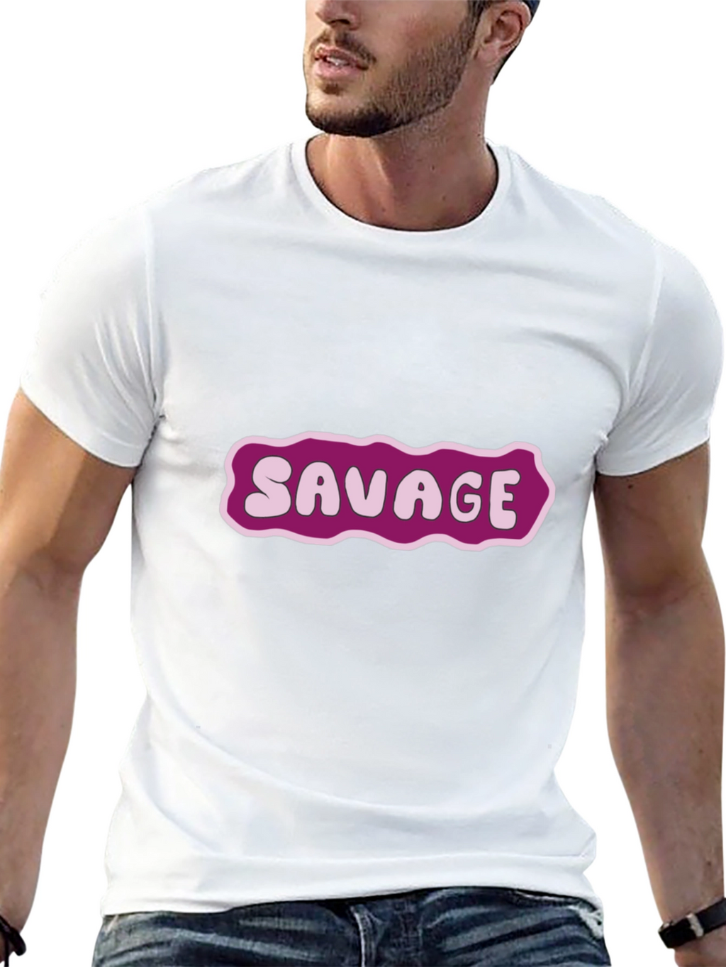 Savage Graphic T-Shirt - Bold Style