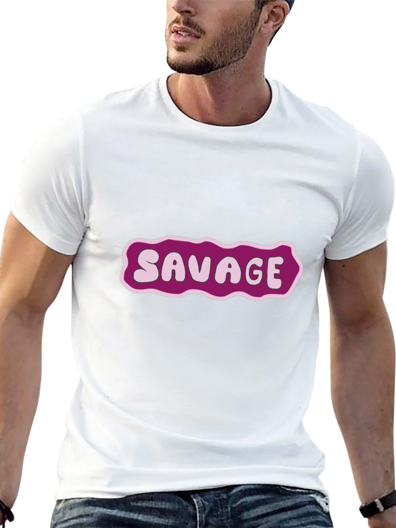 Savage Graphic T-Shirt - Bold Style