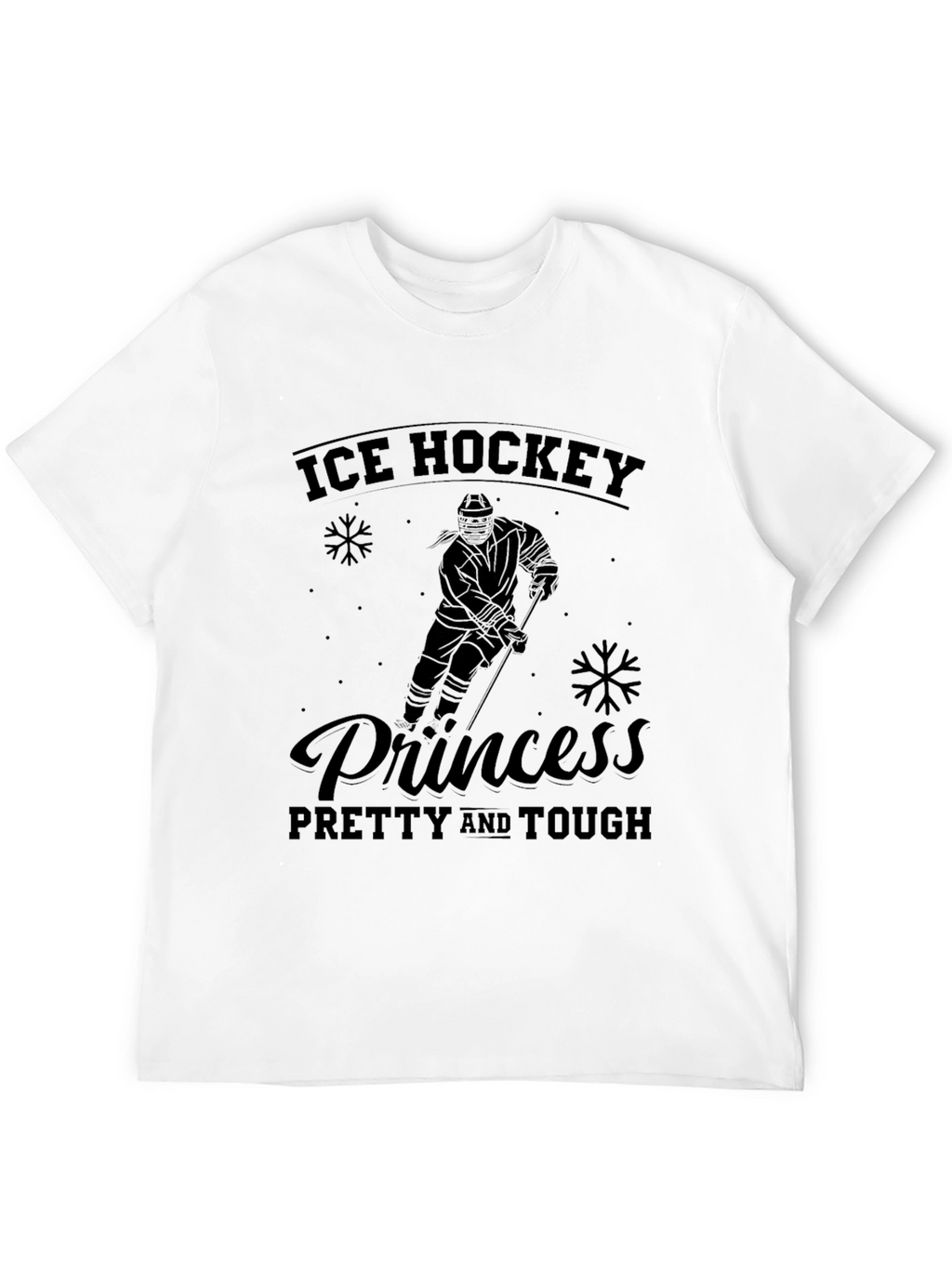 Ice Hockey Princess T-Shirt - Pretty & Tough