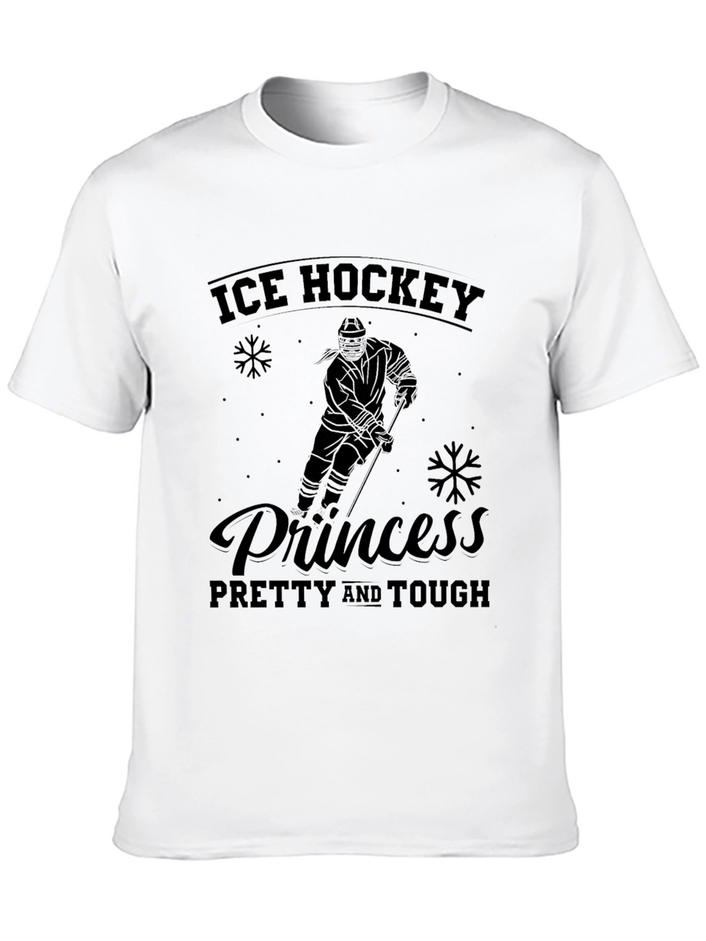 Ice Hockey Princess T-Shirt - Pretty & Tough