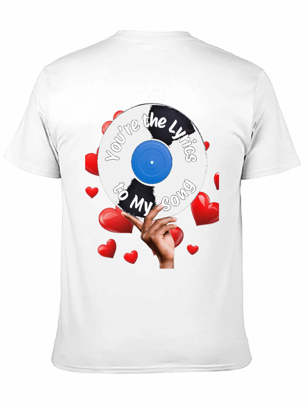 Romantic Youre the Lyrics to My Song Graphic Tee