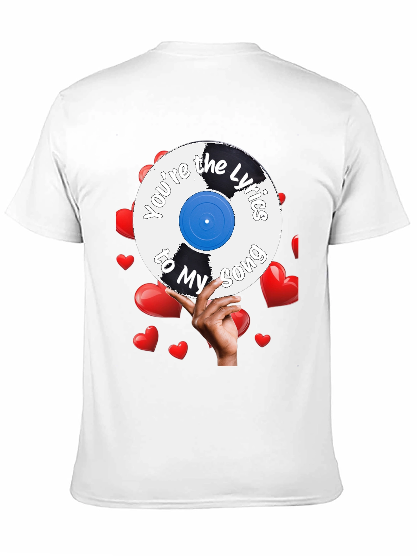Romantic Youre the Lyrics to My Song Graphic Tee