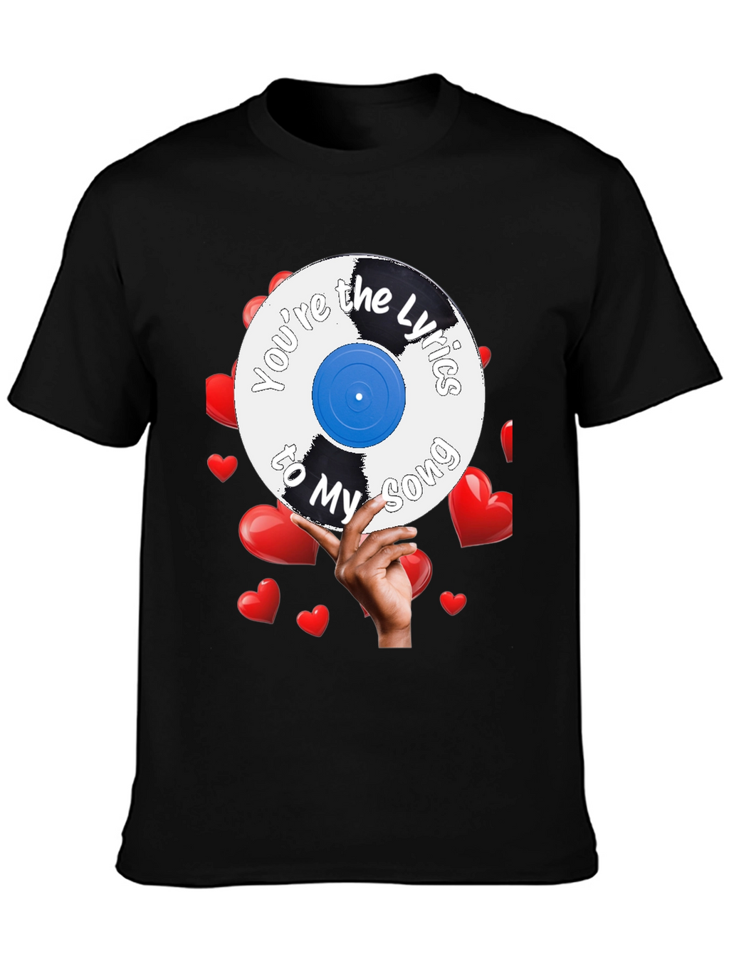 Romantic Youre the Lyrics to My Song Graphic Tee