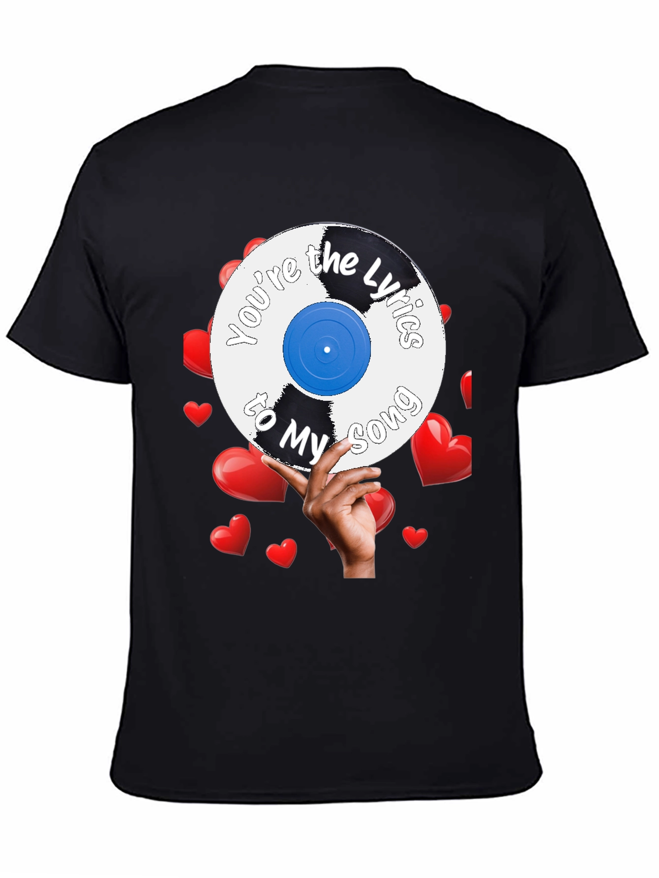 Romantic Youre the Lyrics to My Song Graphic Tee
