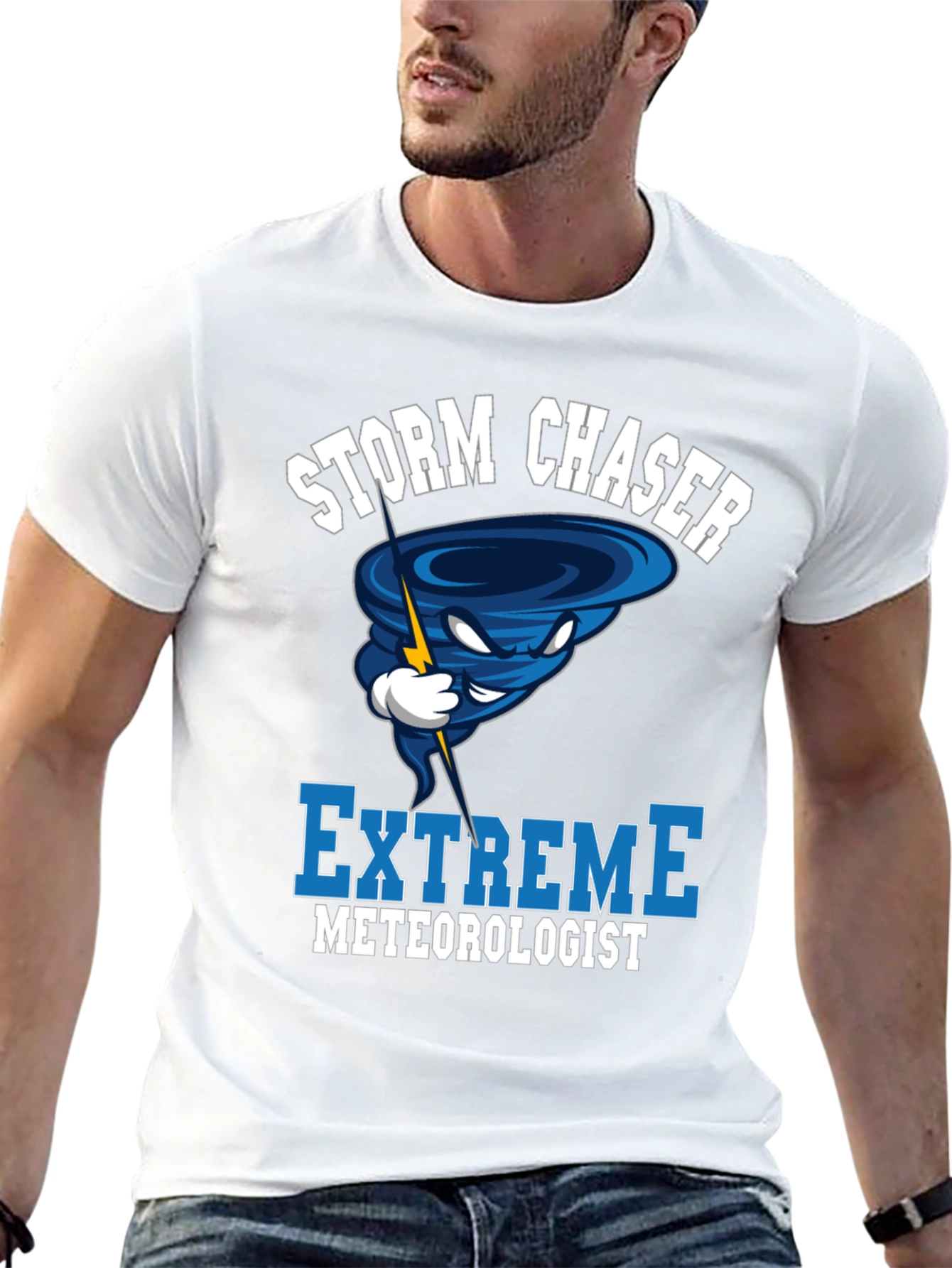 Storm Chaser Extreme Meteorologist Graphic T-Shirt