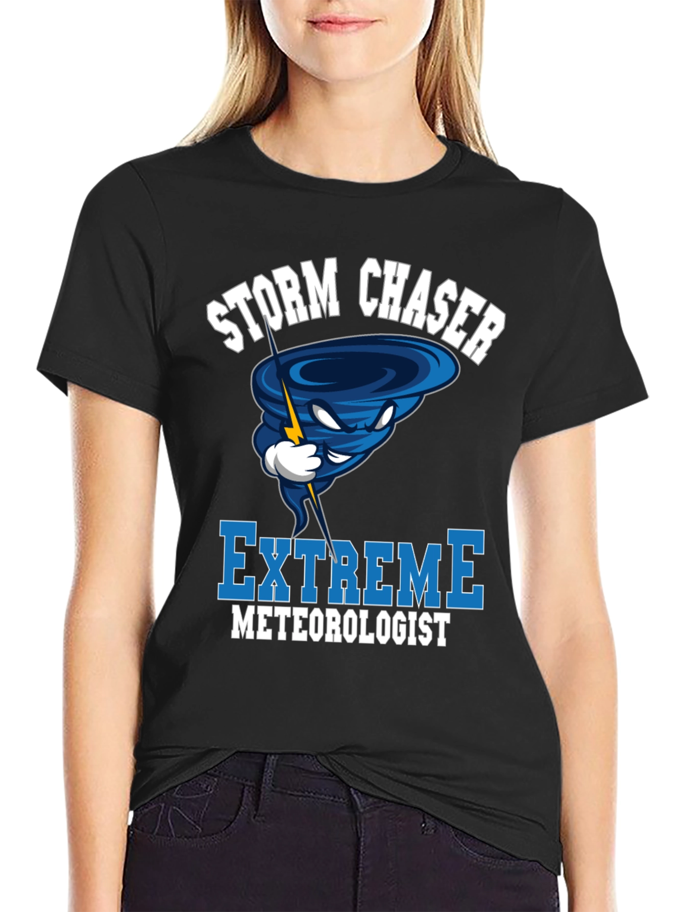 Storm Chaser Extreme Meteorologist Graphic T-Shirt