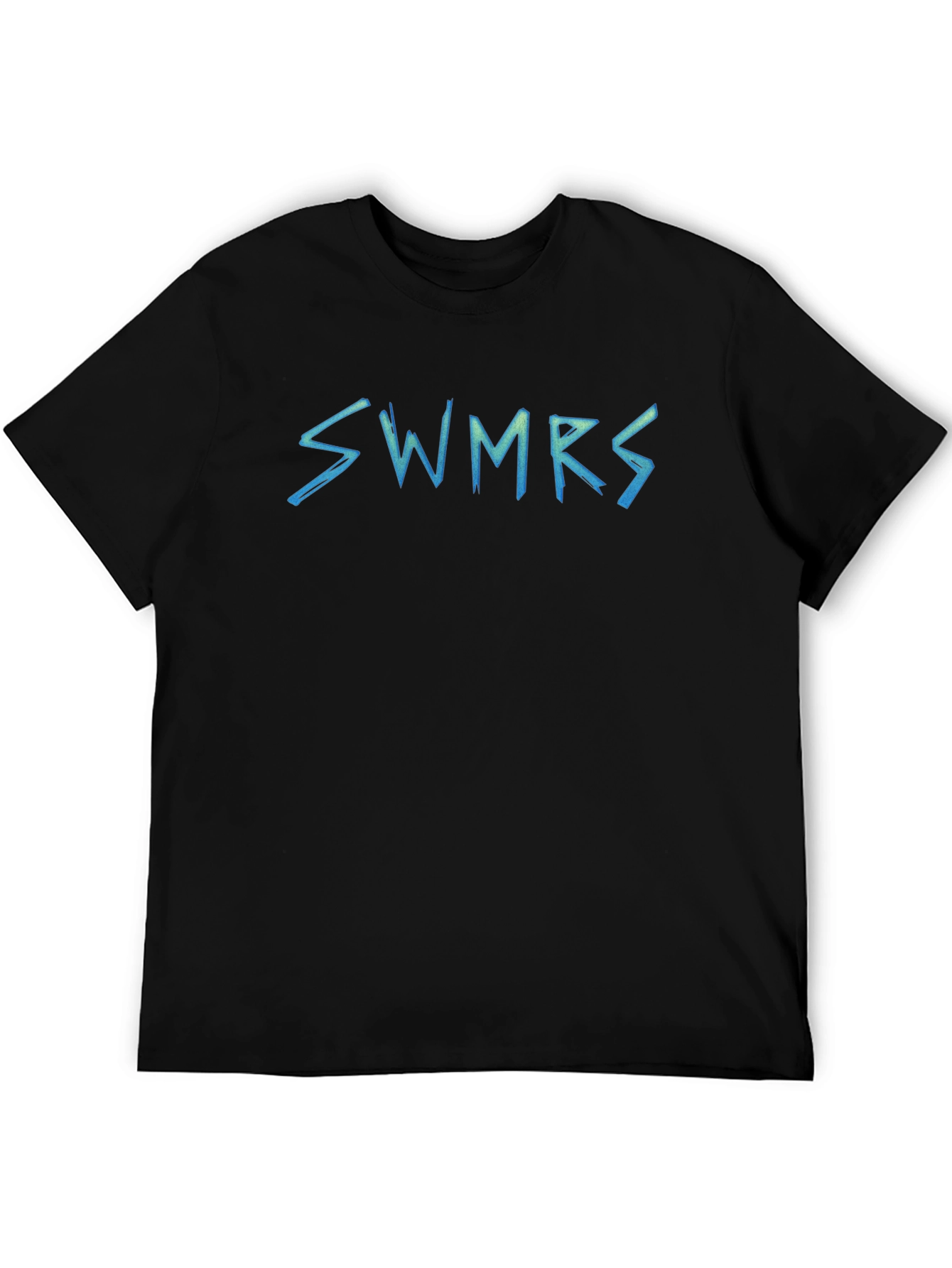 SWMERS Graphic Print Black T-Shirt