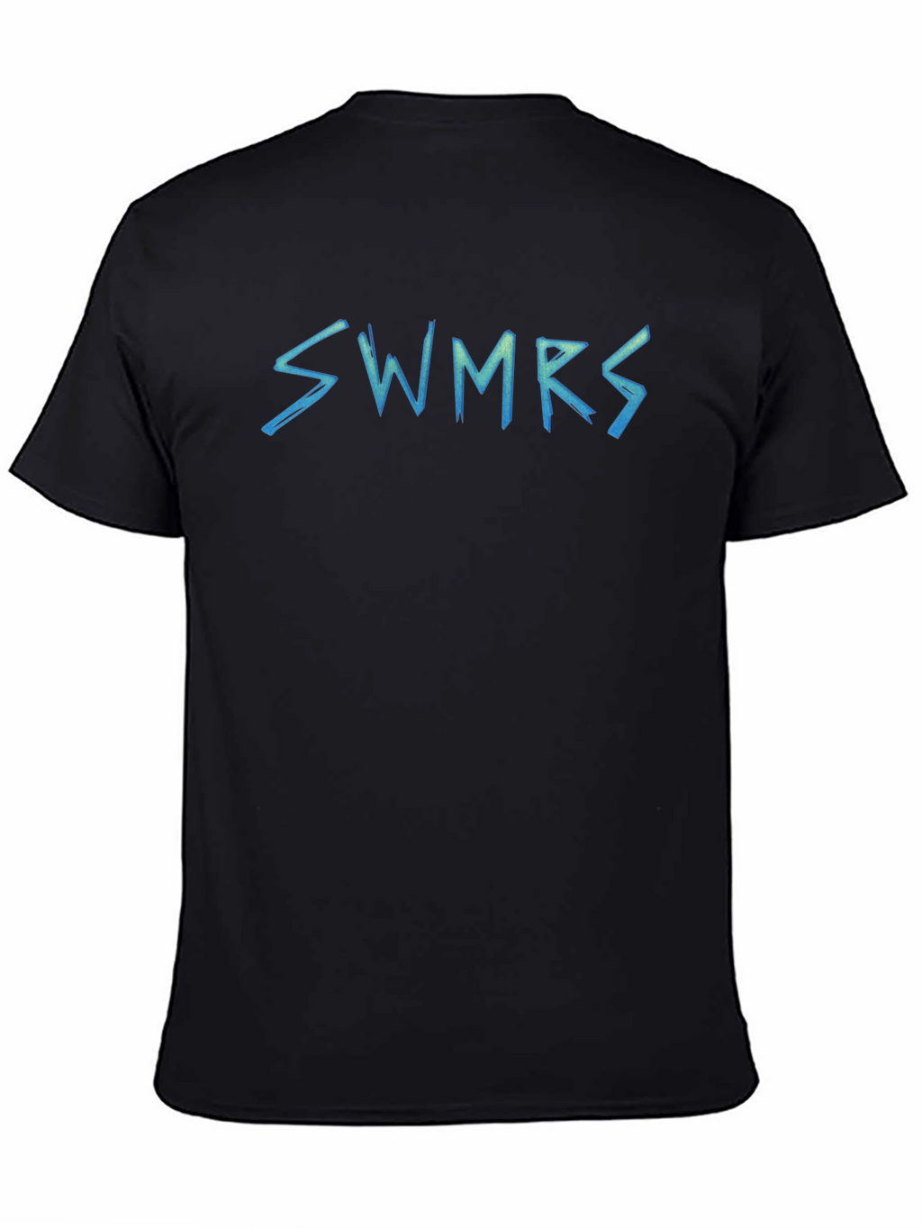 SWMERS Graphic Print Black T-Shirt