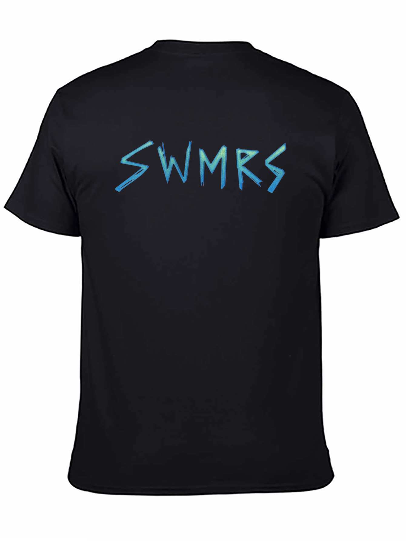 SWMERS Graphic Print Black T-Shirt