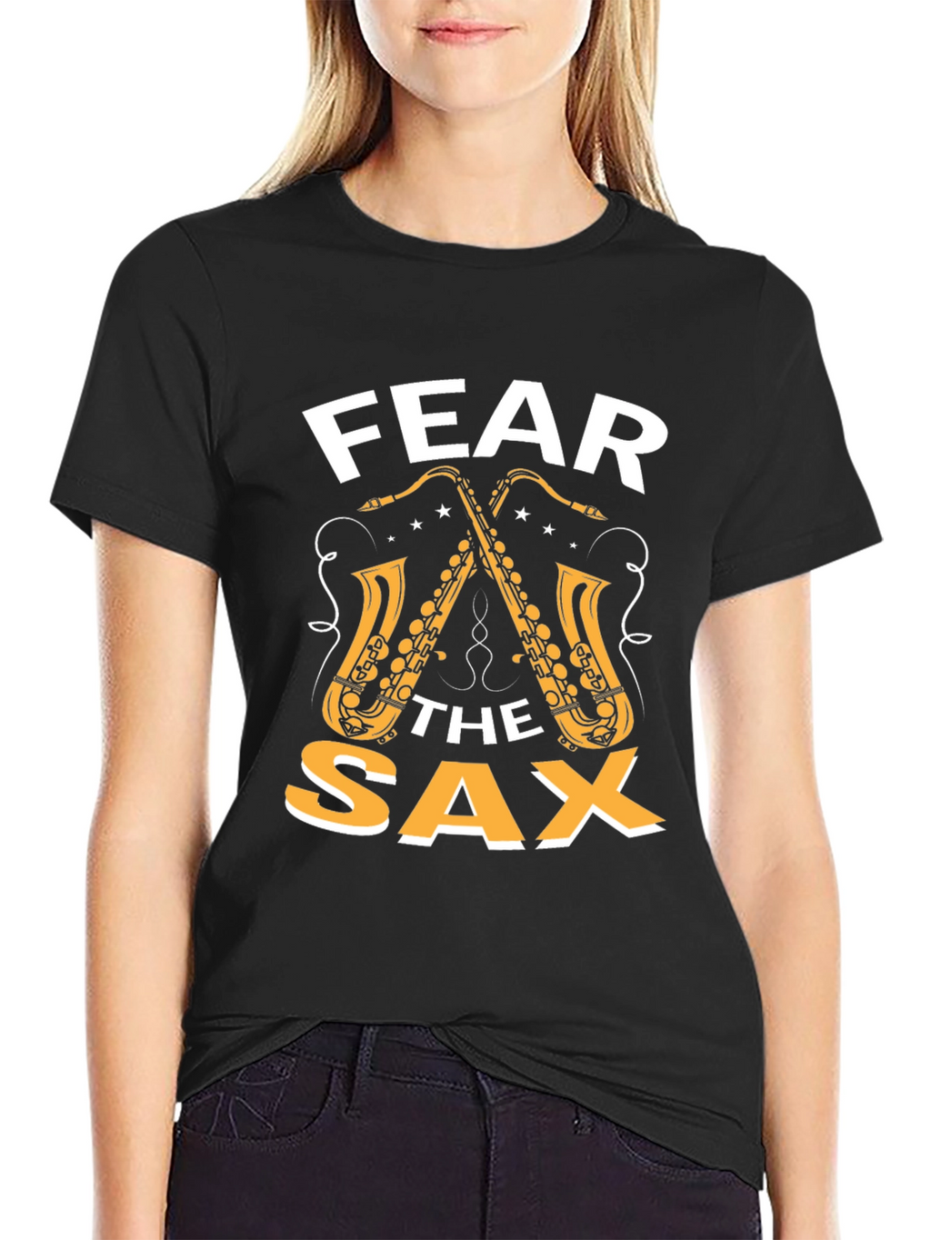 Fear The Sax T-Shirt - Music Lover Tee
