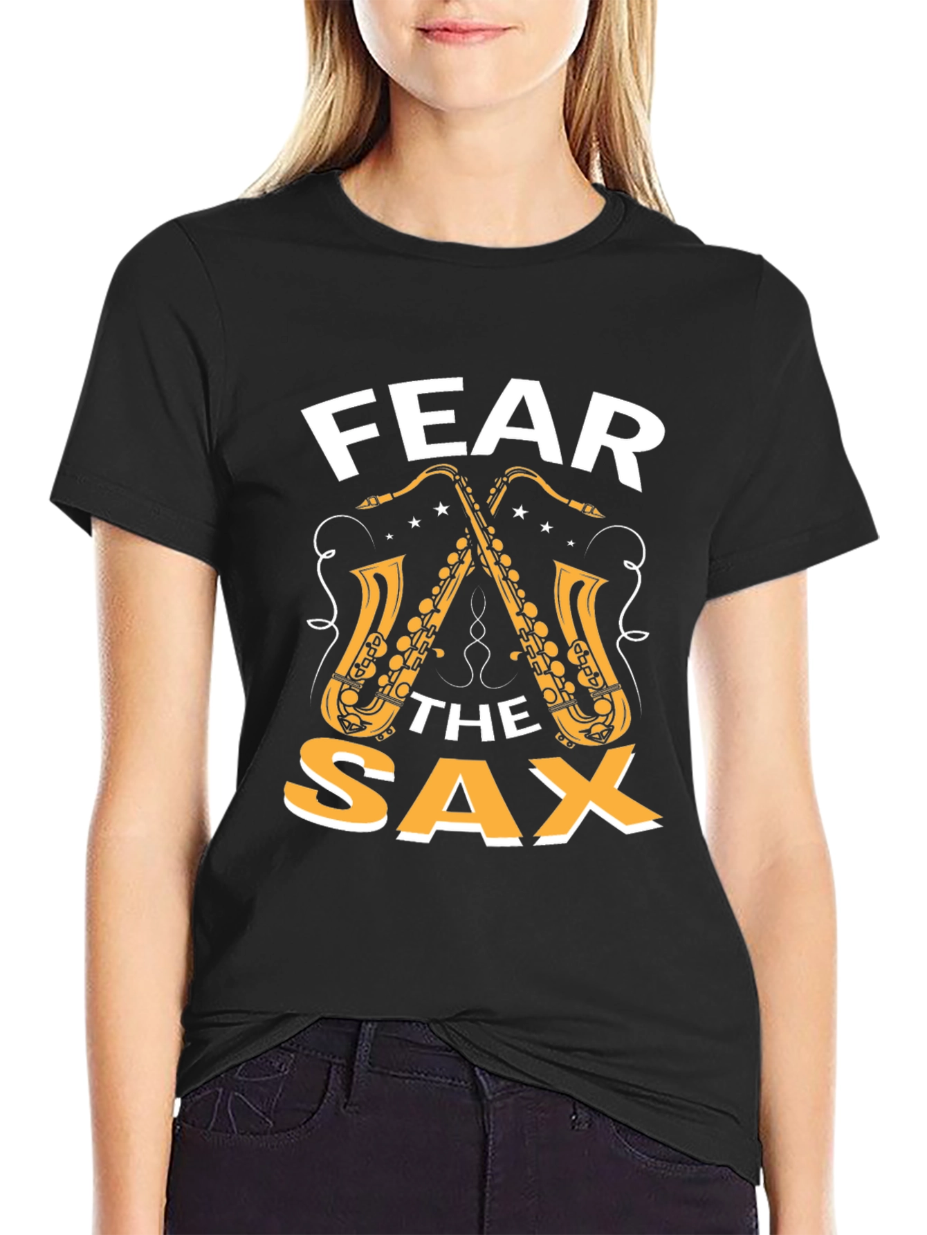Fear The Sax T-Shirt - Music Lover Tee