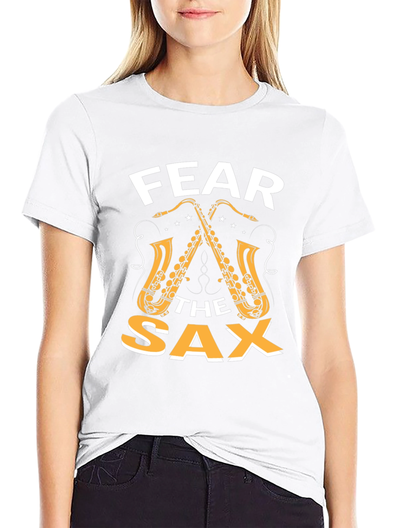 Fear The Sax T-Shirt - Music Lover Tee