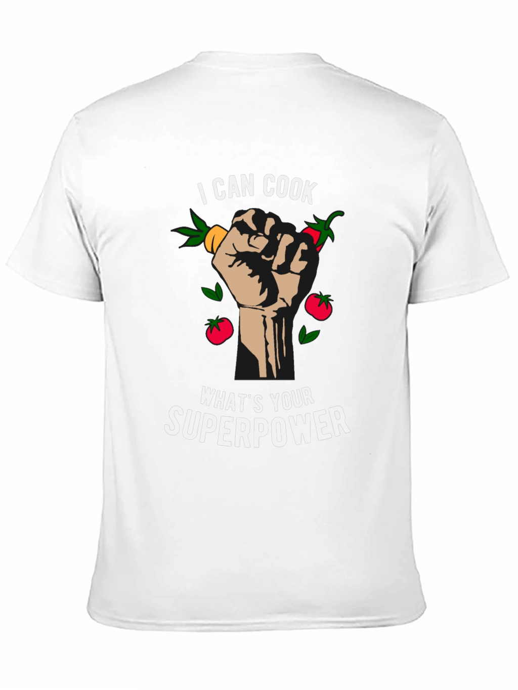 I Can Cook Whats Your Superpower Black T-Shirt