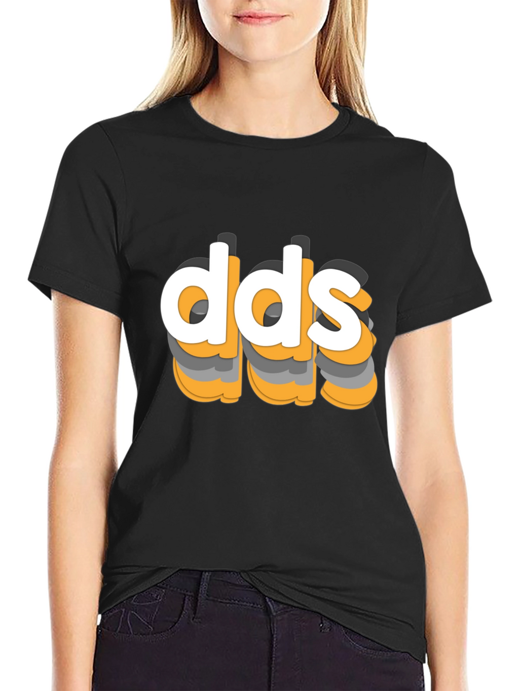 DDS Graphic Tee - Modern 3D Style Cotton Shirt