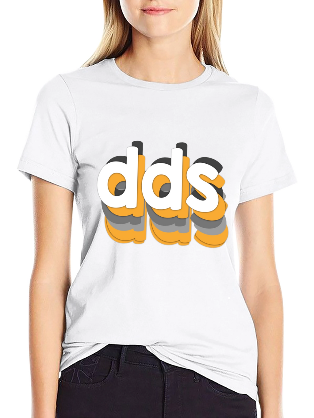 DDS Graphic Tee - Modern 3D Style Cotton Shirt