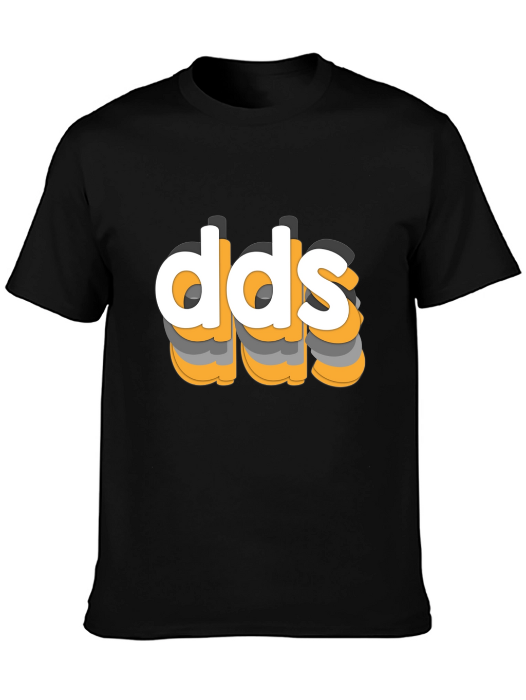 DDS Graphic Tee - Modern 3D Style Cotton Shirt